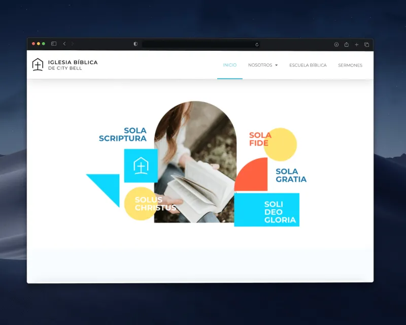 Captura de pantalla de Iglesia Bíblica de City Bell